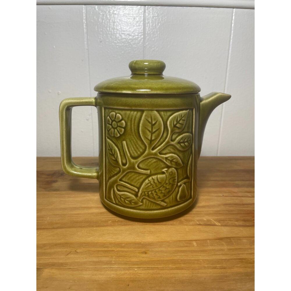 Dark Green Teapot